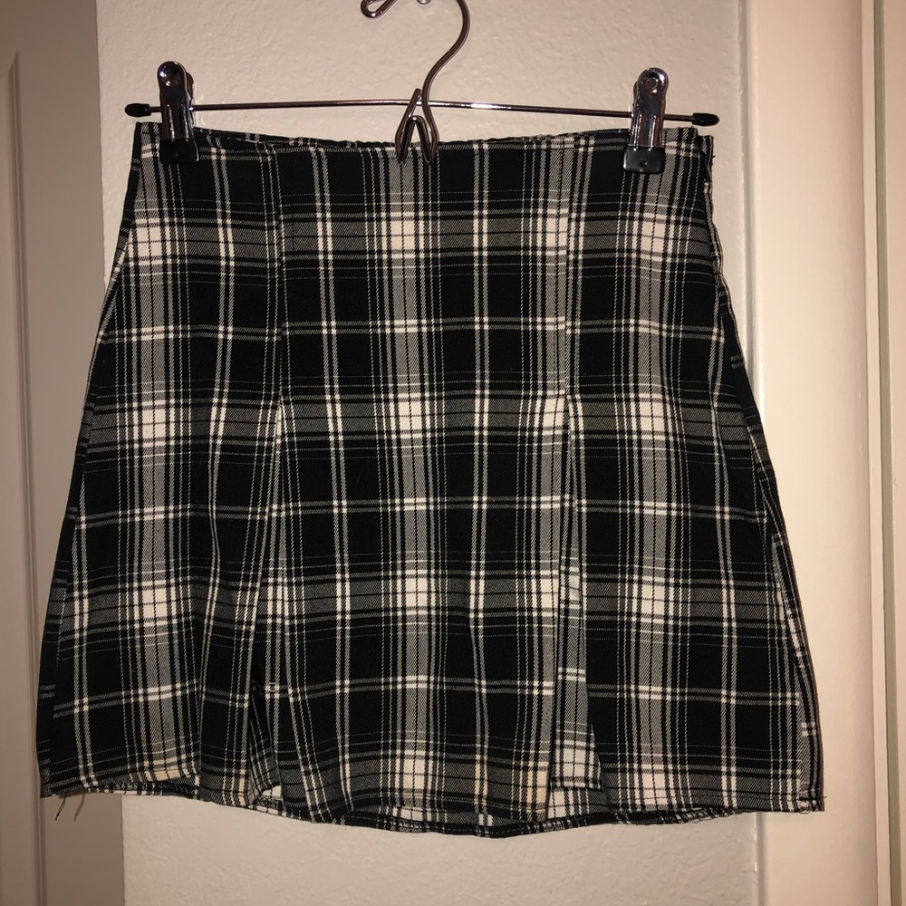 Plaid skirt